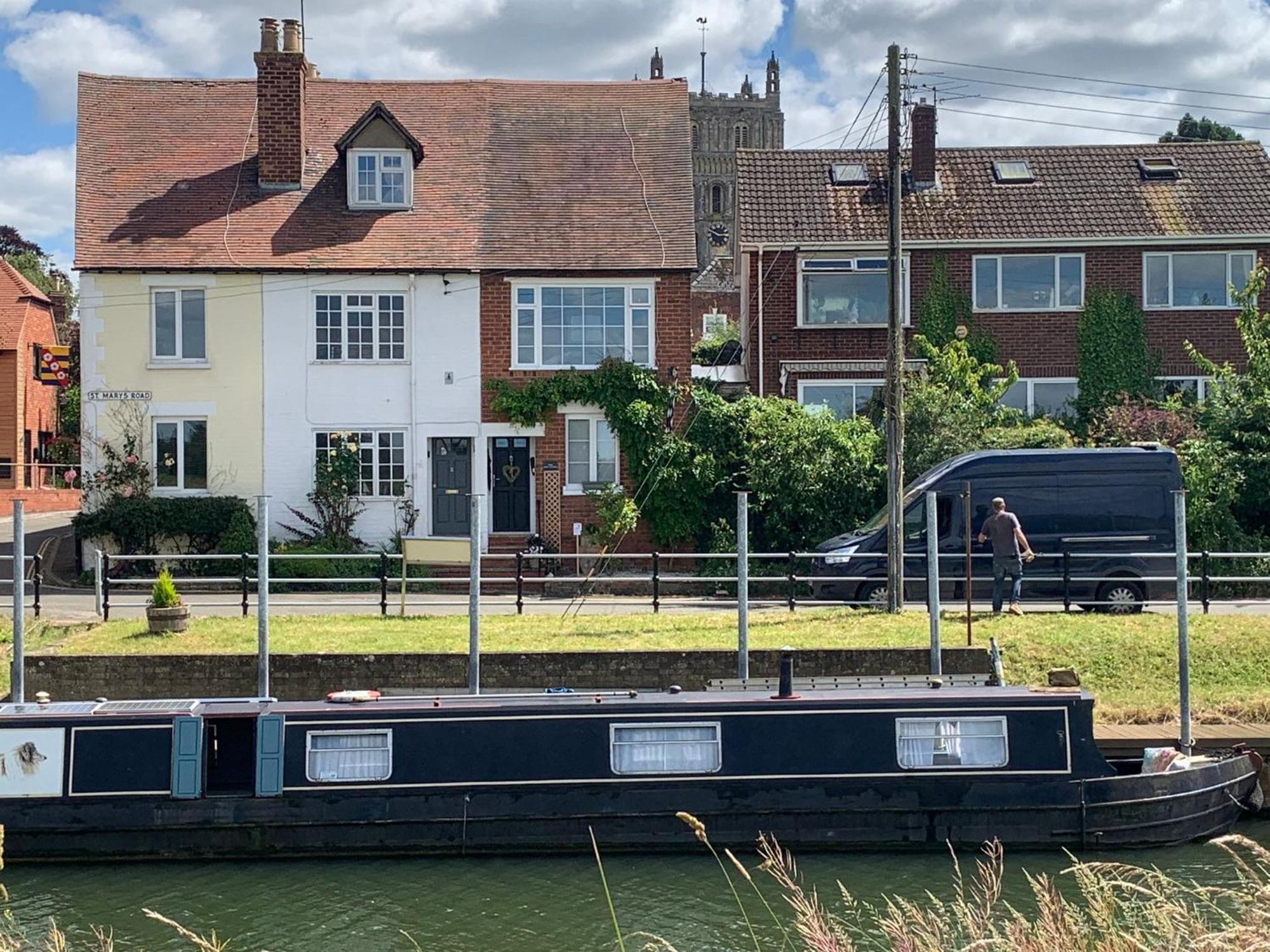 Riverside Cottage Tewkesbury Eksteriør billede