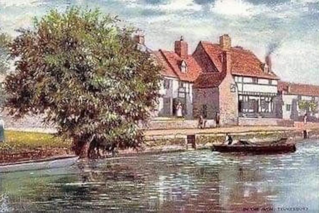 Riverside Cottage Tewkesbury Eksteriør billede
