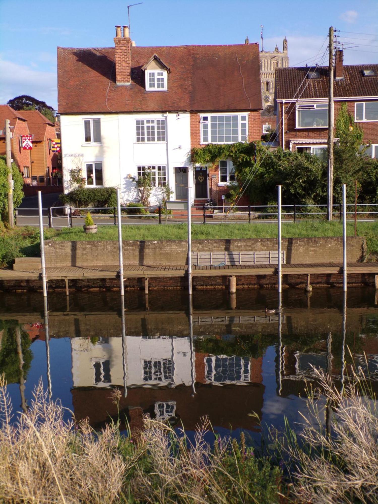 Riverside Cottage Tewkesbury Eksteriør billede